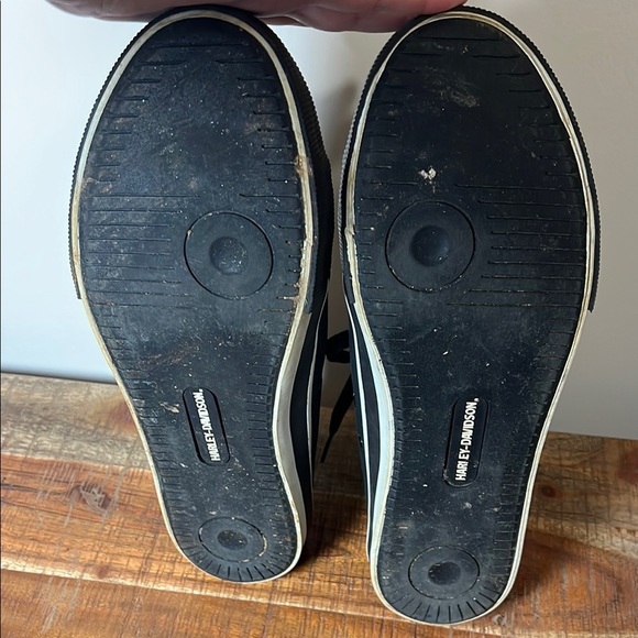 Harley-Davidson Black Motorcycle High-Top Sneakers, Men’s 13 - Picture 9 of 10